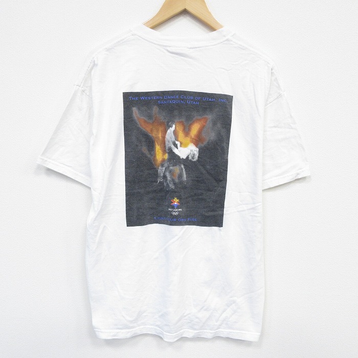 00s 半袖Tシャツ ソルトレイクオリンピック ホワイト XL | 古着