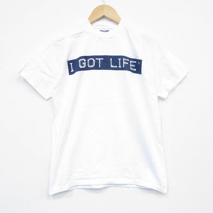 00s 半袖Tシャツ I GOT LIFE ホワイト M | 古着
