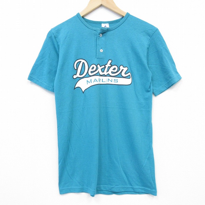 【50%OFF】00s 半袖Tシャツ Dexter ライトブルー S | 古着