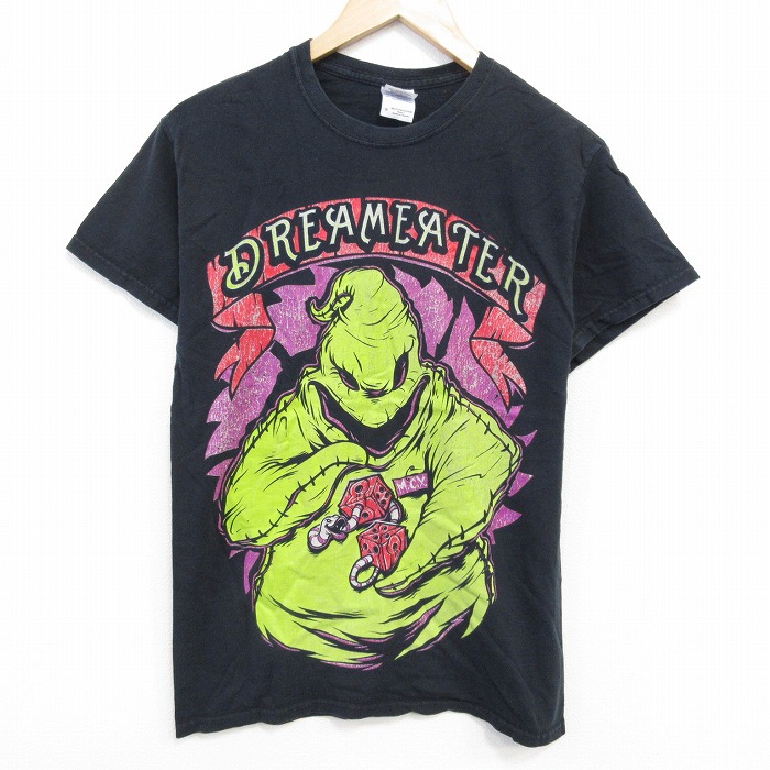 S★古着 半袖 ビンテージ Tシャツ メンズ 00年代 00s DREAMEATER コットン クルーネック 黒 ブラック 25sep29 中古