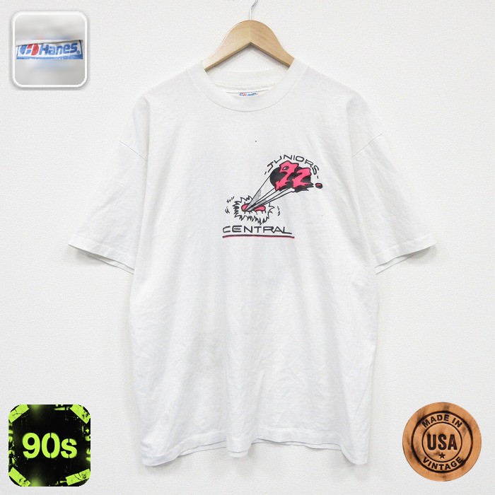 ヘインズ 90s 半袖Tシャツ ホワイト XL | 古着