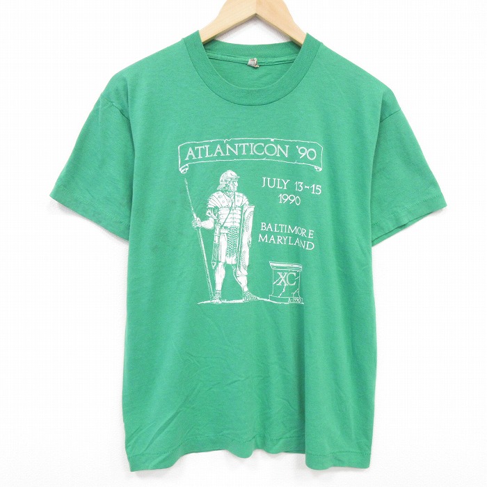スクリーンスターズ 90s 半袖Tシャツ 騎士 グリーン L | 古着