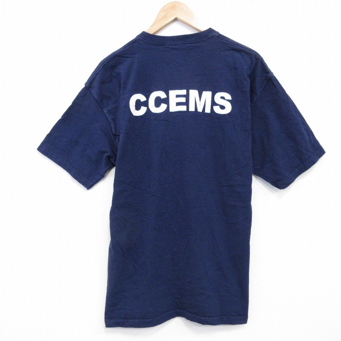 【50%OFF】00s 半袖Tシャツ CCEMS ネイビー XL | 古着