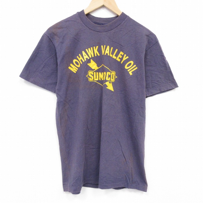 ヘインズ 80s 半袖Tシャツ スノコ パープル M | 古着