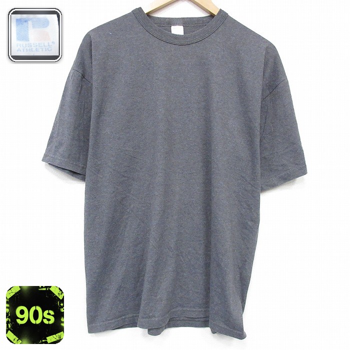 ラッセル 90s 半袖Tシャツ グレー L | 古着