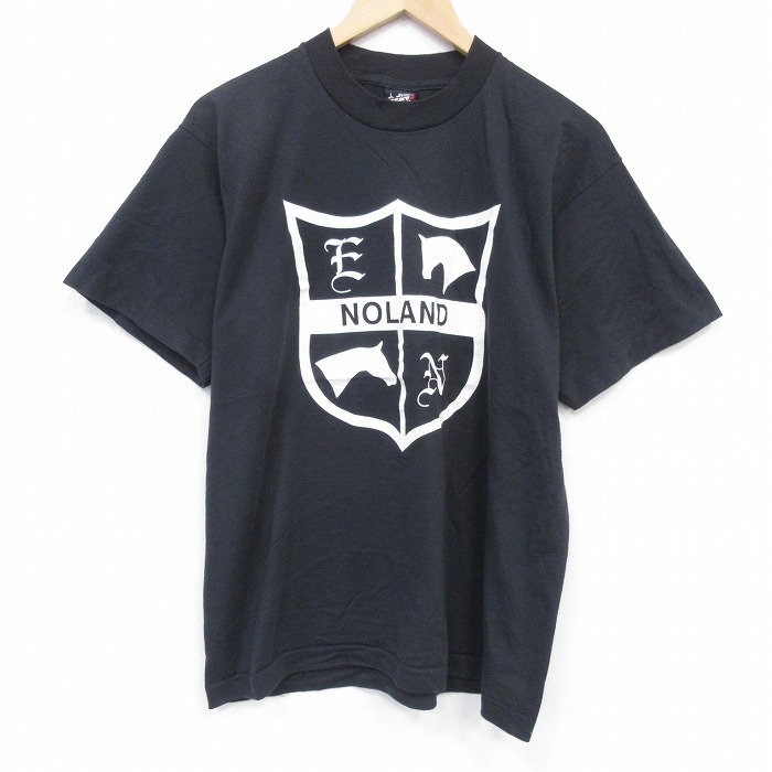 【20%OFF】フルーツオブザルーム 90s 半袖Tシャツ NOLAND ブラック L | 古着