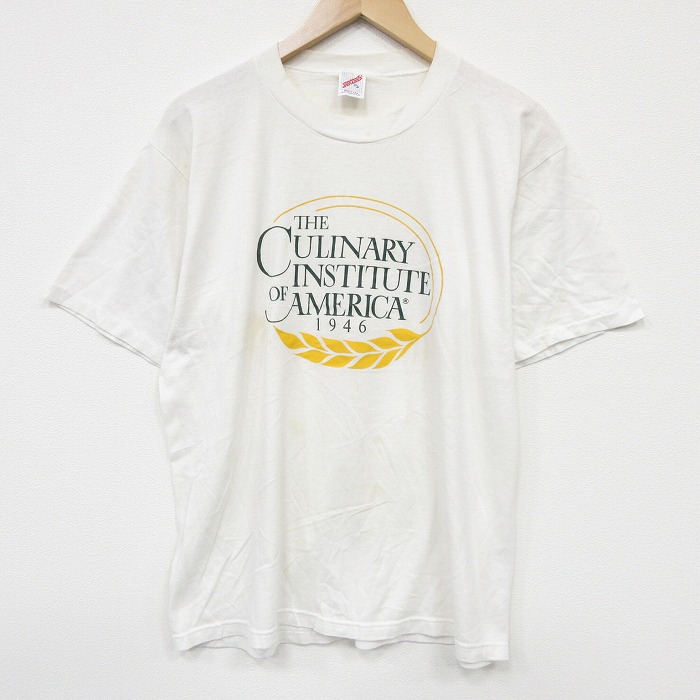 【50%OFF】80s 半袖Tシャツ CULINARY ベージュ XL | 古着