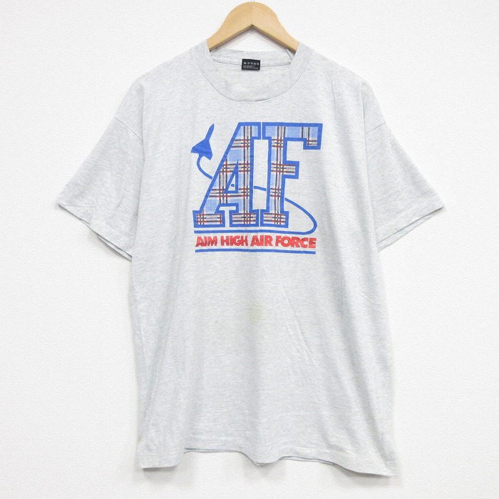 フルーツオブザルーム 90s 半袖Tシャツ AF グレー XL | 古着