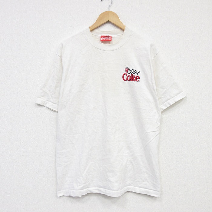 【20%OFF】00s 半袖Tシャツ コカコーラ ホワイト L | 古着