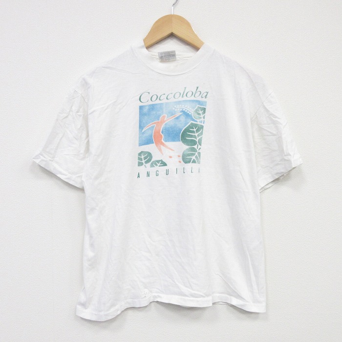 【20%OFF】ヘインズ 80s 半袖Tシャツ Coccdoba ホワイト M | 古着