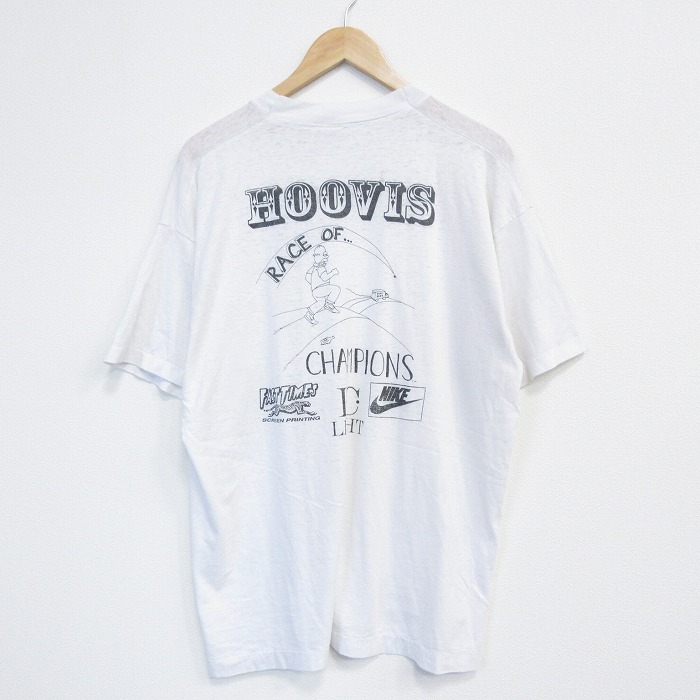 XL★古着 フルーツオブザルーム 半袖 ビンテージ Tシャツ メンズ 90年代 90s HOOVIS クルーネック 白 26apr03