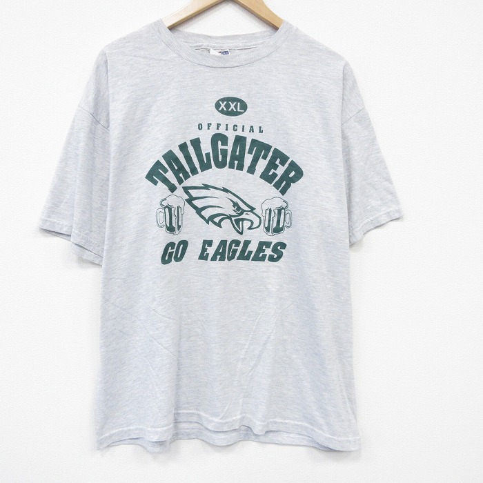 【20%OFF】00s 半袖Tシャツ イーグルス グレー メンズXL相当 | 古着