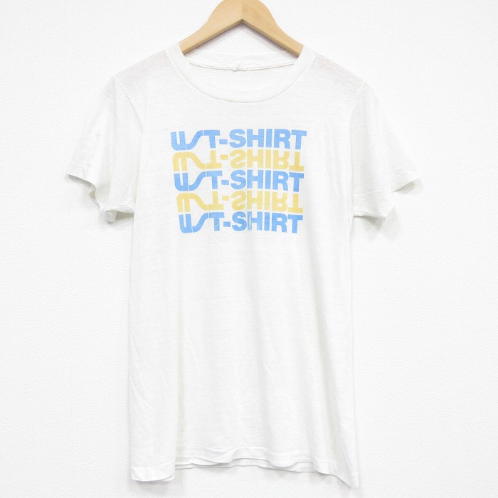 S★古着 半袖 ビンテージ Tシャツ メンズ クルーネック 白 26apr02