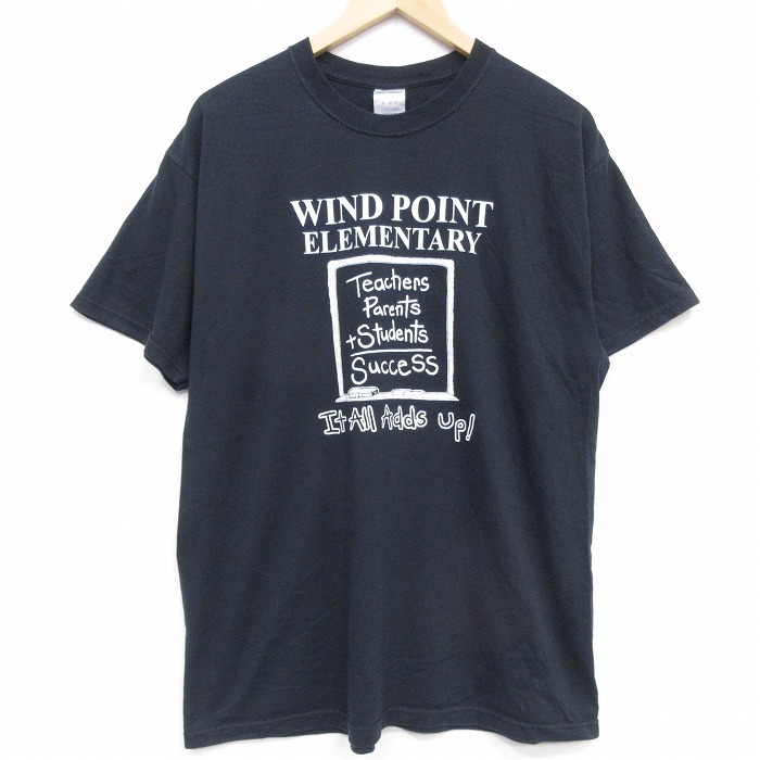 ジャージーズ 半袖Tシャツ WIND ブラック XL | 古着