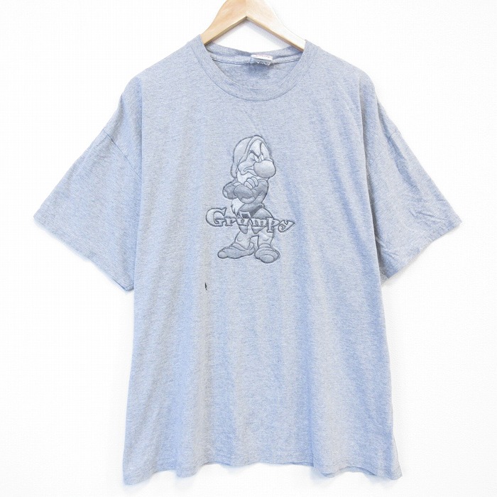 00s 半袖Tシャツ ディズニー グレー XL | 古着