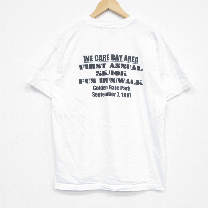 ゴールデンゲートパーク 90s 半袖Tシャツ ホワイト メンズXL相当 | 古着