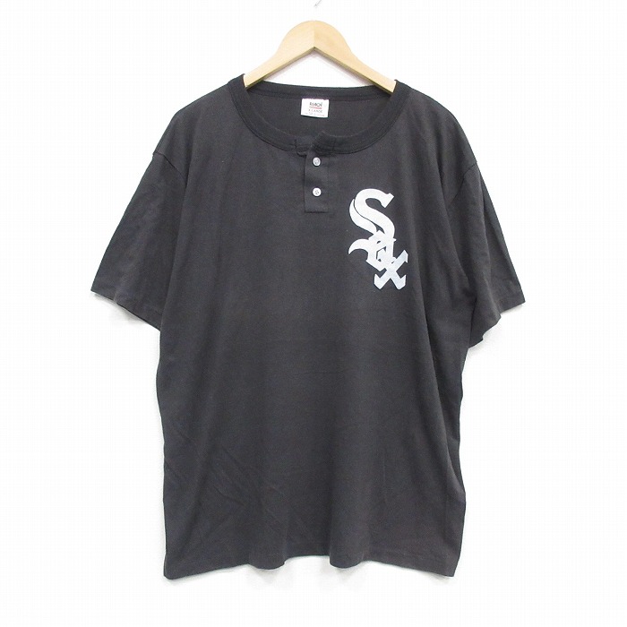 シカゴホワイトソックス 80s 半袖Tシャツ MLB ブラック XL | 古着