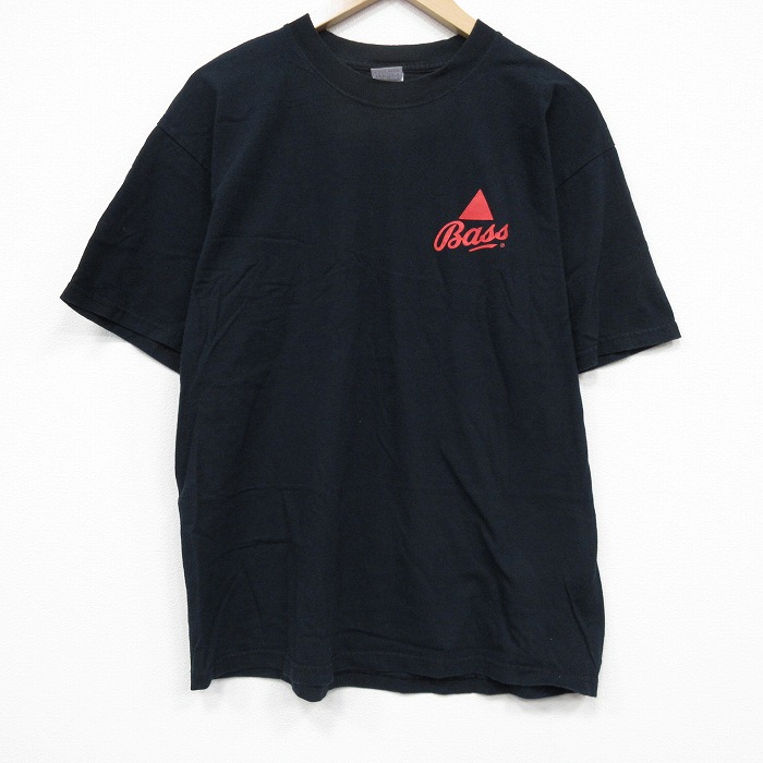 【20%OFF】Bass 00s 半袖Tシャツ ブラック メンズL相当 | 古着