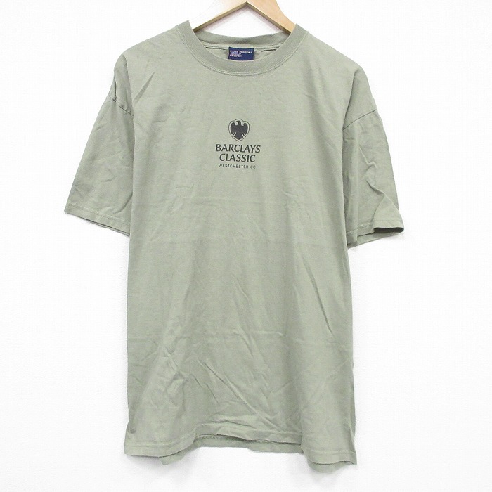 半袖Tシャツ ライトグリーン メンズXL相当 | 古着