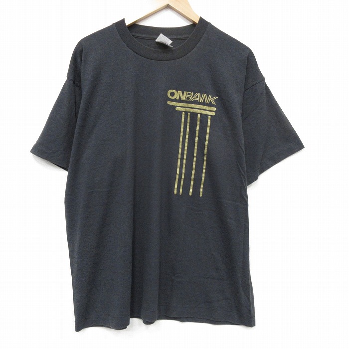 フルーツオブザルーム 00s 半袖Tシャツ ONBANK ブラック メンズXL相当 | 古着