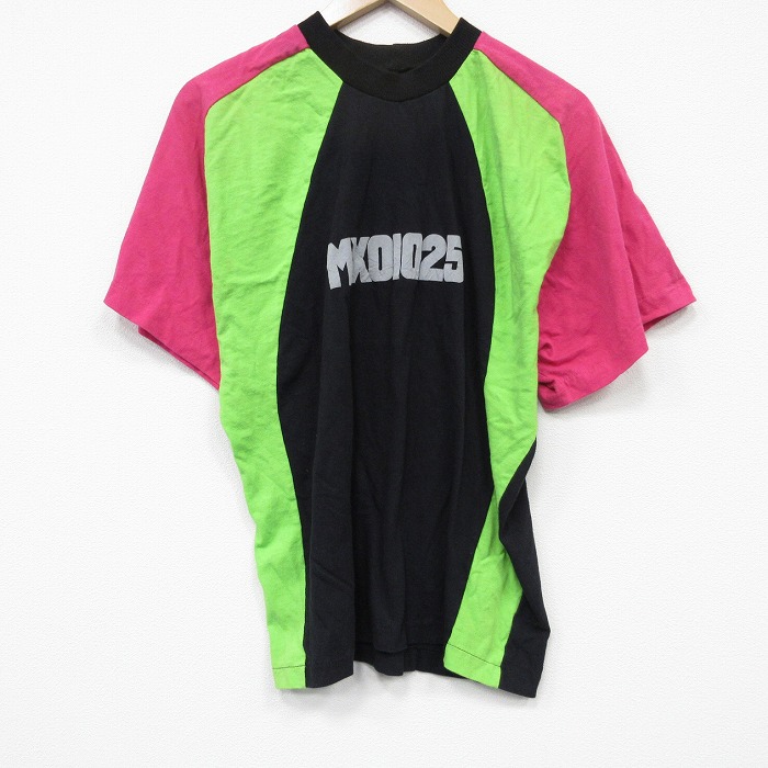 90s 半袖Tシャツ MXOIO25 ブラック メンズM相当 | 古着