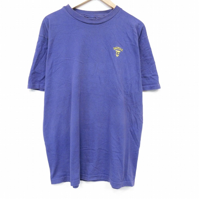 【20%OFF】00s 半袖Tシャツ パープル メンズXL相当 | 古着