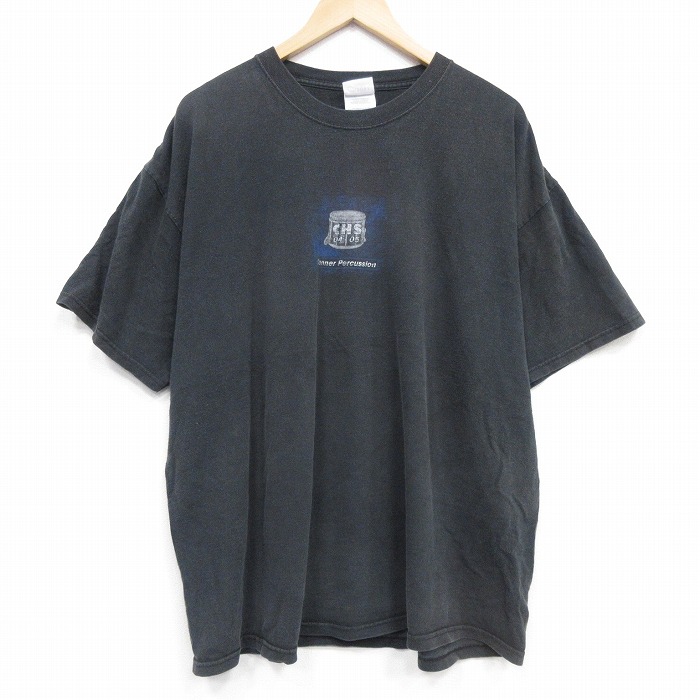 00s 半袖Tシャツ CHS ブラック XL | 古着