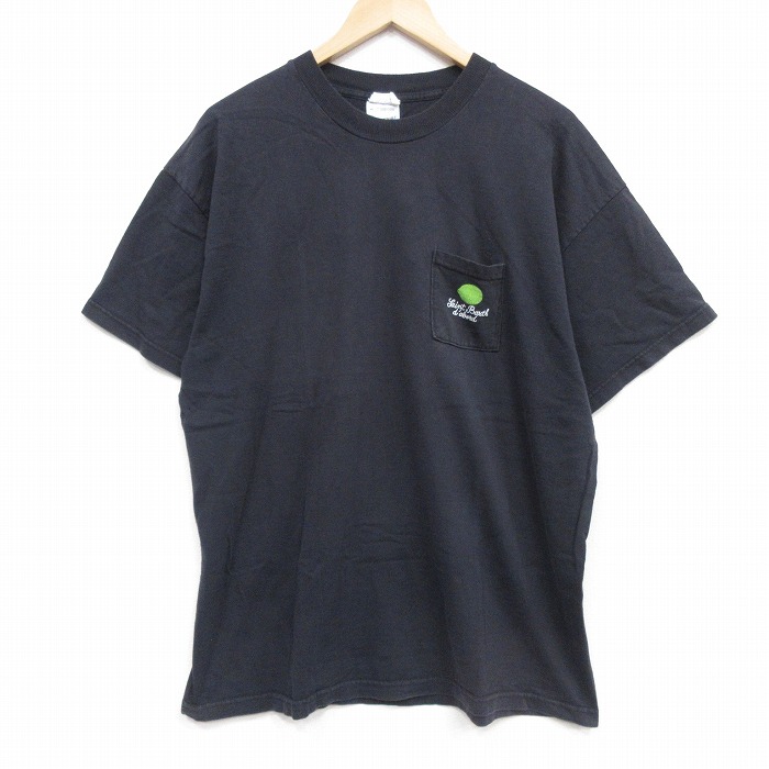 スクリーンスターズ 00s 半袖Tシャツ レモン ブラック XL | 古着