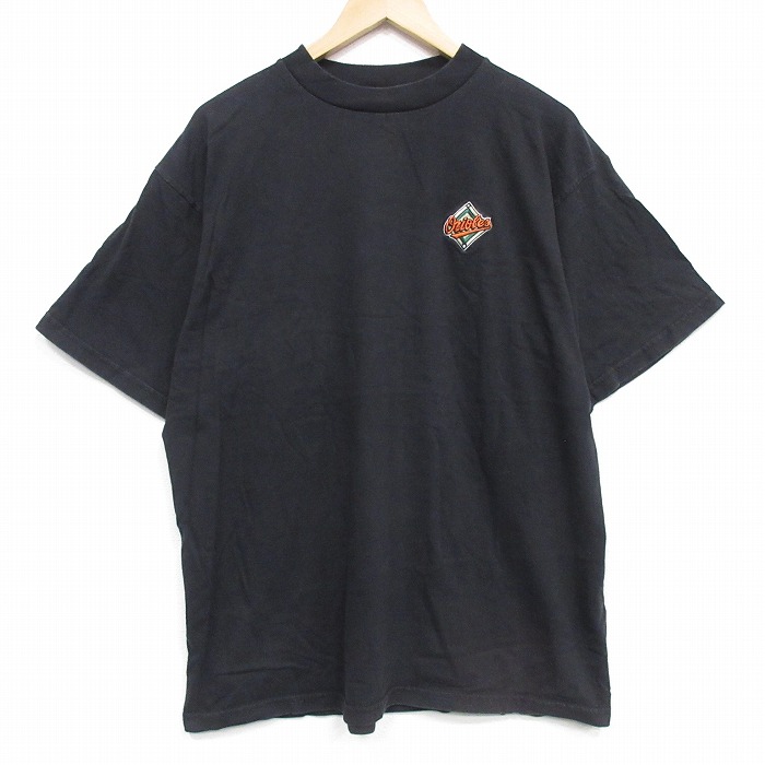 00s 半袖Tシャツ ボルティモアオリオールズ ブラック メンズXL相当 | 古着