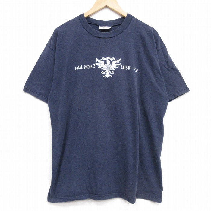 【20%OFF】00s 半袖Tシャツ ニューヨーク ネイビー メンズXL相当 | 古着