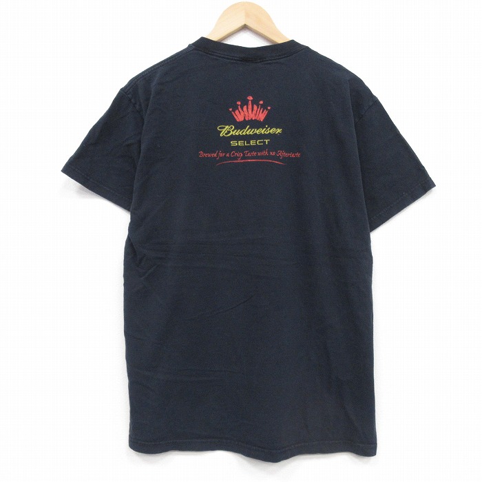 フルーツオブザルーム 00s 半袖Tシャツ バドワイザー ブラック L | 古着