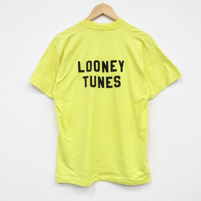 スクリーンスターズ 80s 半袖Tシャツ ルーニーテューンズ イエロー L | 古着