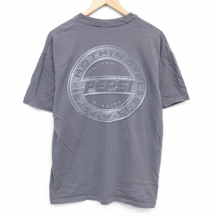 90s 半袖Tシャツ ペプシ グレー XL | 古着