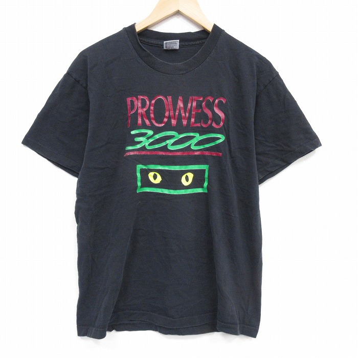 90s 半袖Tシャツ PROWESS ブラック L | 古着