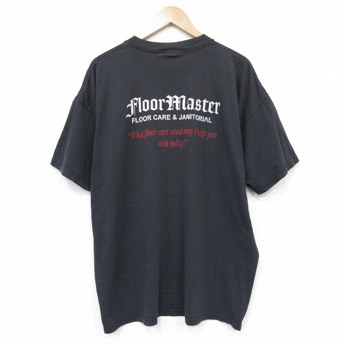 フルーツオブザルーム 00s 半袖Tシャツ フロアマスター ブラック XL | 古着