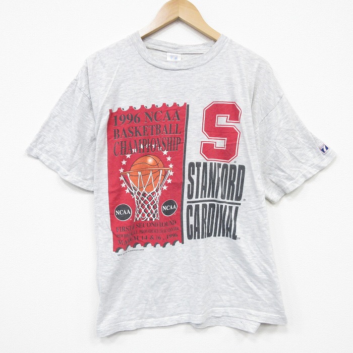 90s 半袖Tシャツ バスケットボール グレー L | 古着