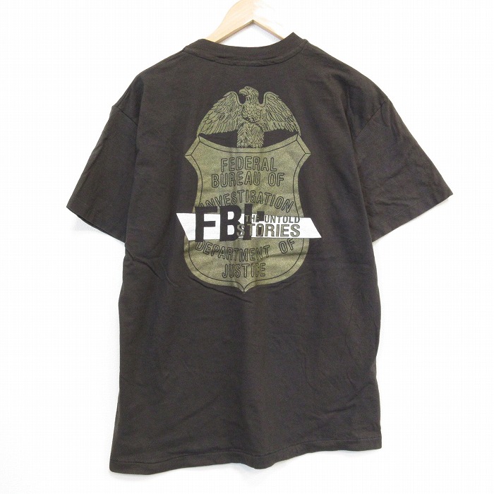 ヘインズ 80s 半袖Tシャツ FBI ブラック L | 古着