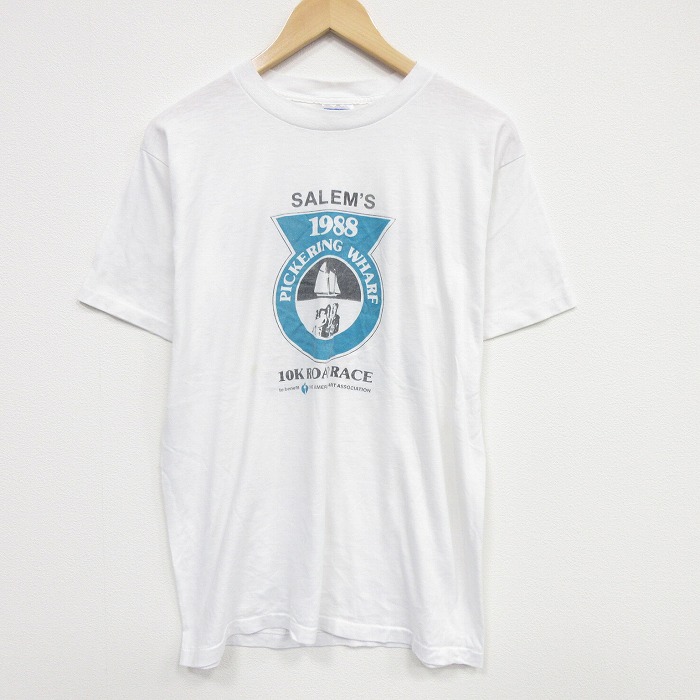 80s 半袖Tシャツ ロードレース ホワイト L | 古着