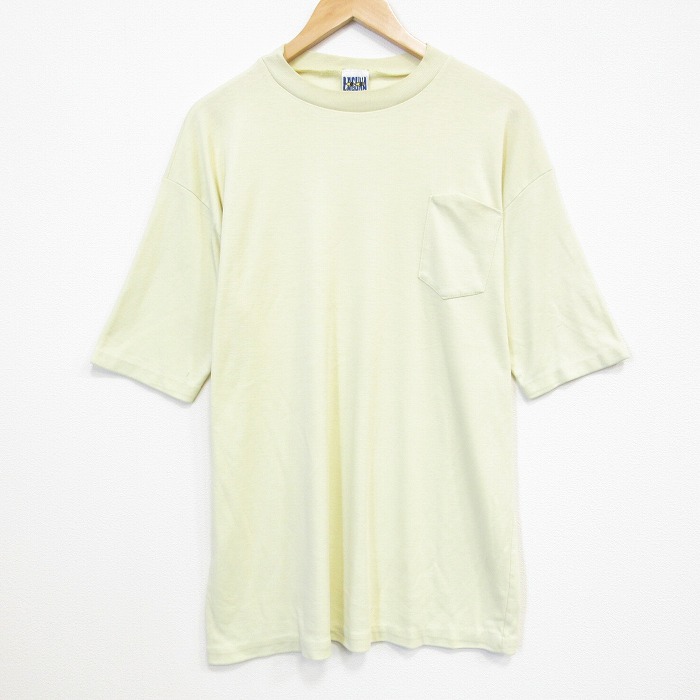 90s 半袖Tシャツ イエロー XL | 古着