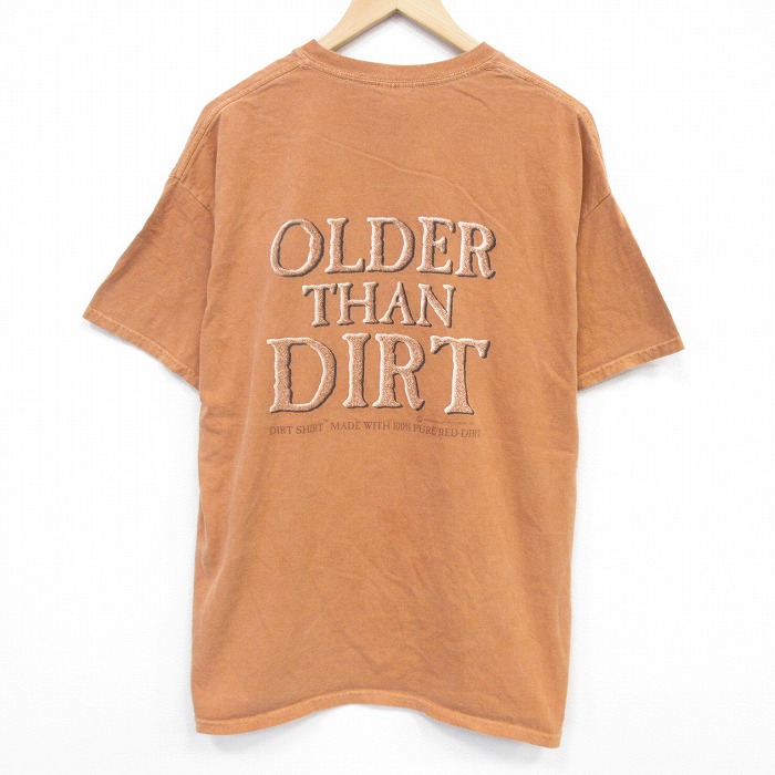 00s 半袖Tシャツ OLDER ブラウン メンズXL相当 | 古着