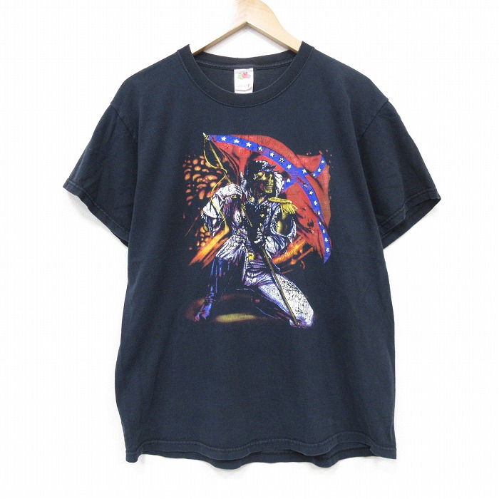 【20%OFF】フルーツオブザルーム 00s 半袖Tシャツ スケルトン ブラック メンズL相当 | 古着