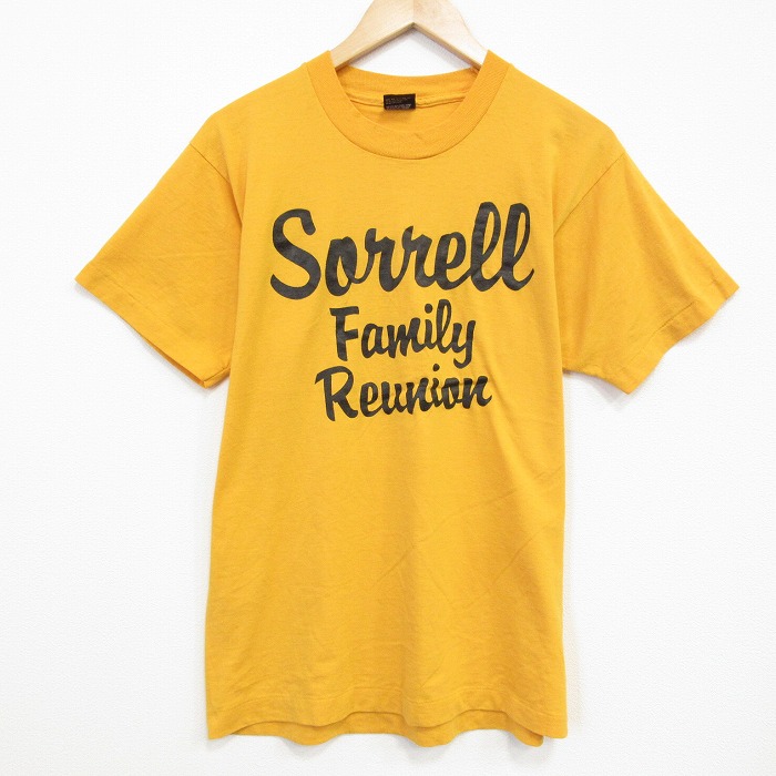 スクリーンスターズ 80s 半袖Tシャツ Sorrell イエロー L | 古着