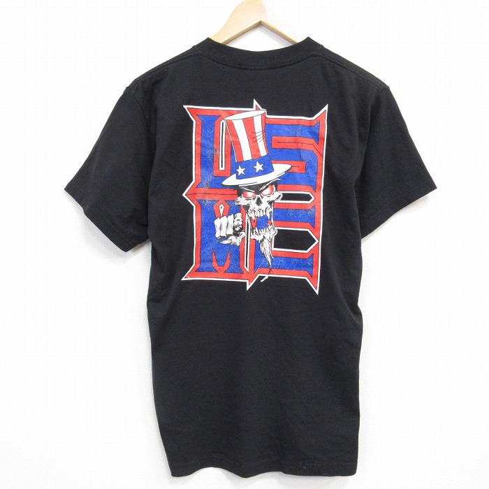 フルーツオブザルーム 00s 半袖Tシャツ アンクルサム ブラック M | 古着