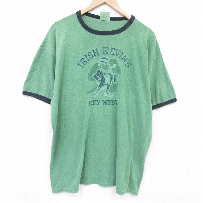 00s 半袖Tシャツ キーウエスト グリーン XL | 古着