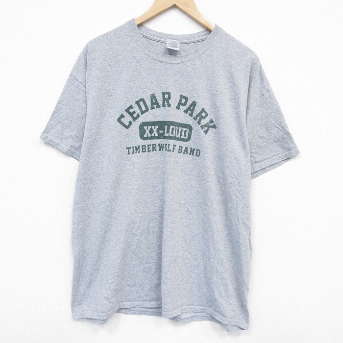 【20%OFF】00s 半袖Tシャツ CEDAR グレー メンズXL相当 | 古着