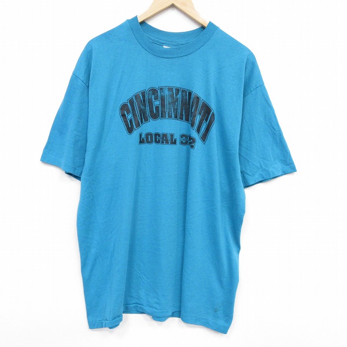 90s 半袖Tシャツ シンシナティ ブルー XL | 古着