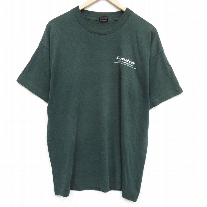 フルーツオブザルーム 90s 半袖Tシャツ Cyedco グリーン XL | 古着