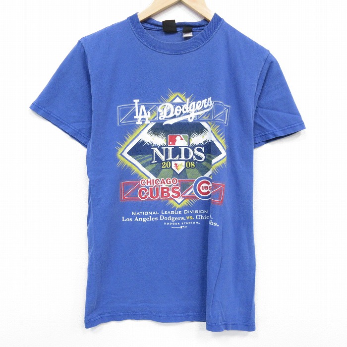 00s 半袖Tシャツ シカゴカブス ブルー メンズS相当 | 古着