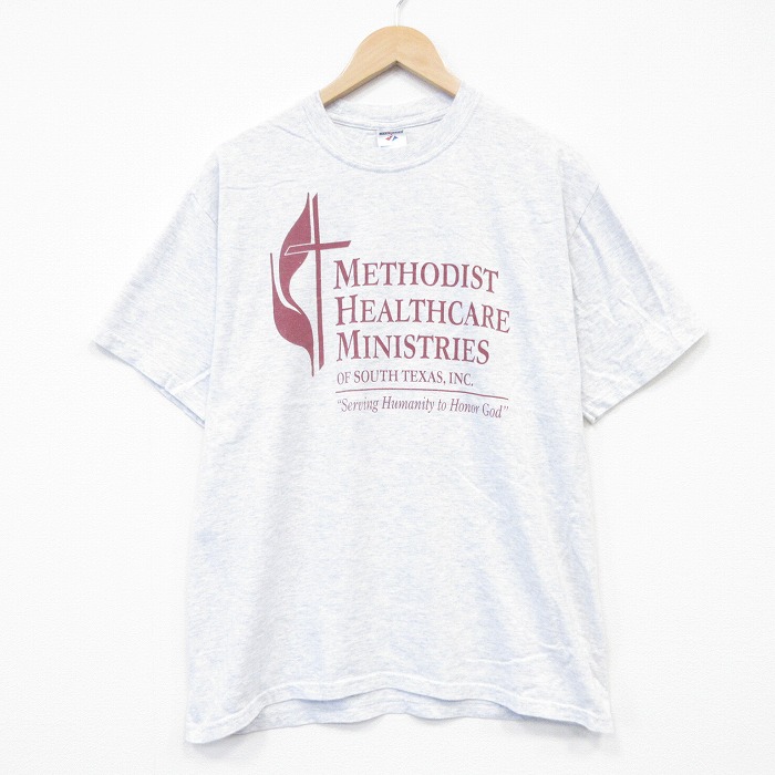 【20%OFF】00s 半袖Tシャツ ヘルスケア グレー メンズL相当 | 古着