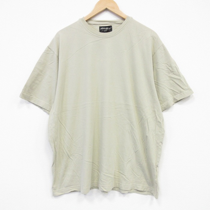 エディーバウアー 00s 半袖Tシャツ ベージュ XL | 古着